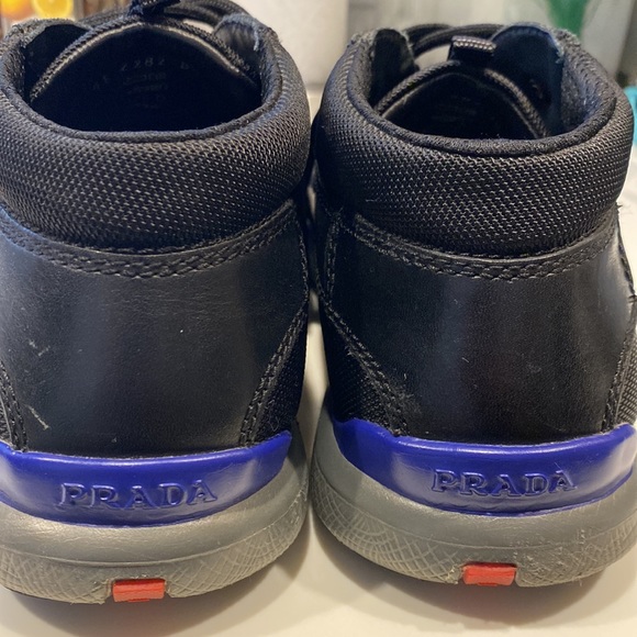 Prada mens low top sneaker - Picture 5 of 9